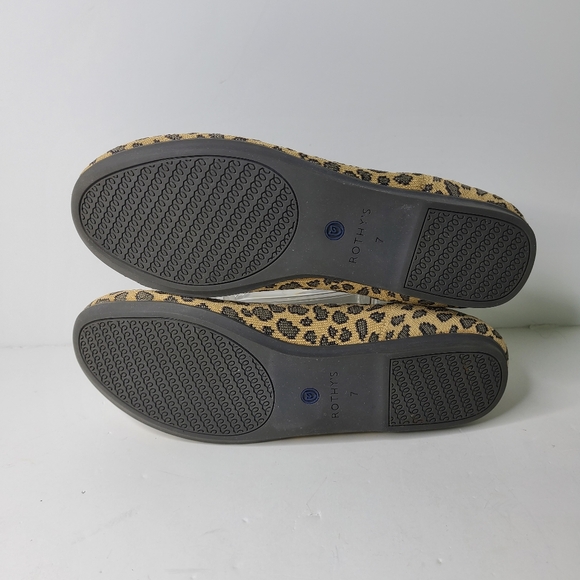 Rothy's The Flat Classics Animal Print Ballet Flats - Picture 6 of 8